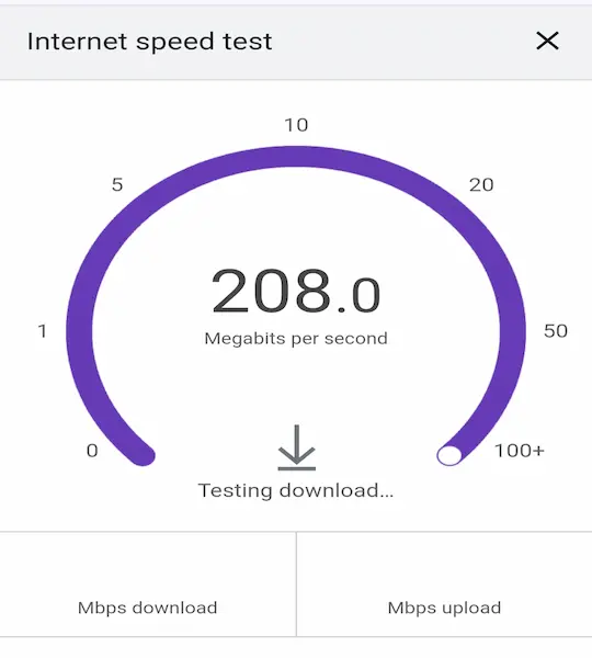 Internet की speed कैसे Test करें? जानें आसान तरीका 2 internet speed test kar raha hai
