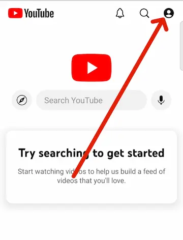 यूट्यूब में साइन कैसे करें? जानें आसान तरीका 2 YouTube app me profile icon par click kare