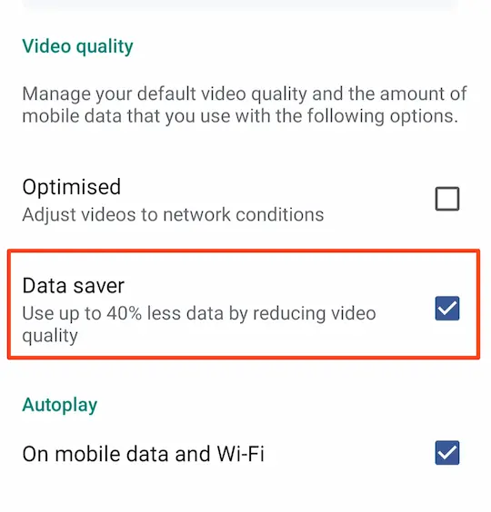 Data Jaldi Khatam Hota Hai Kya Kare? जानें 50% तक डेटा बचाने की ट्रिक 11 Facebook per data saver on karna
