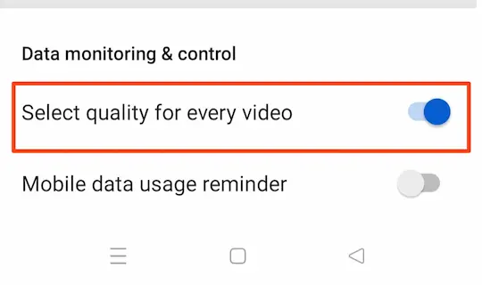 Data Jaldi Khatam Hota Hai Kya Kare? जानें 50% तक डेटा बचाने की ट्रिक 8 select quality for every video