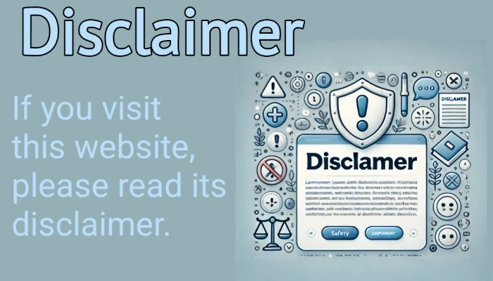 Disclaimer 1 disclaimer