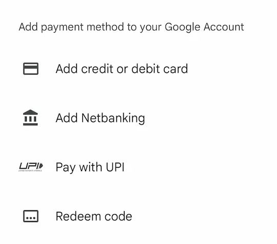 Google Play में Recharge करने का सबसे Easy और Quick तरीका! 6 Google play store recharge step 4