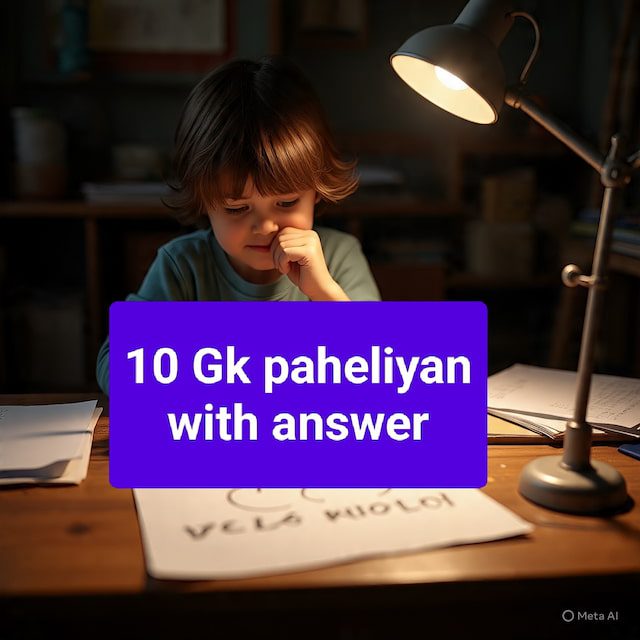 बच्चों के लिए 55 मजेदार पहेलियाँ जो खेल-खेल में दिमाग तेज करें 4 10 Gk paheliyan with answer